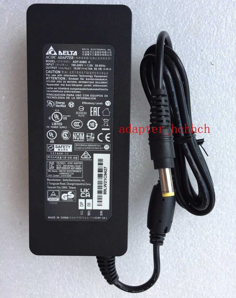 New Original OEM Delta 19V 4.74A AC/DC Adapter&Cord for MinisForum X400 Mini PC@