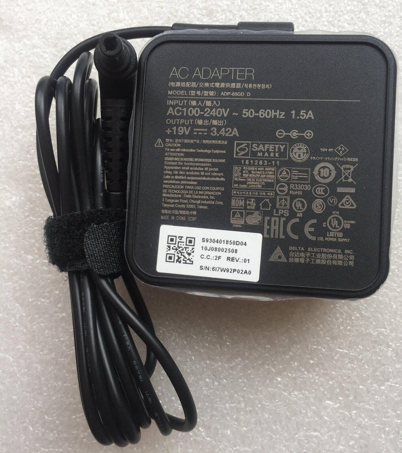 New Original MSI 65W 19V AC/DC Adapter&Cord for MSI PRO 16T 7M ADP-65GD D AIO PC