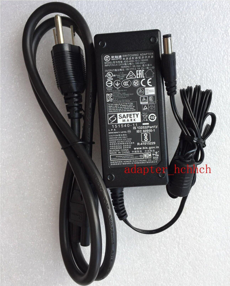 New Original Hoioto 19V Adapter for Acer SA270R ADS-40SI-19-3,19040E LCD Monitor