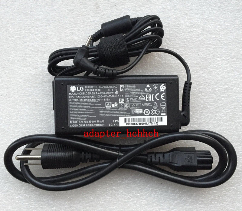 New Original OEM LG 19V AC/DC Adapter&Cord for LG gram 14Z90N-N.APS7U1 Ultrabook