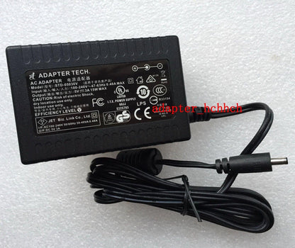 New Original Adapter Tech USA Ac Adapter&Cord Model-STD-05030V USA 5V-3A 15W Max