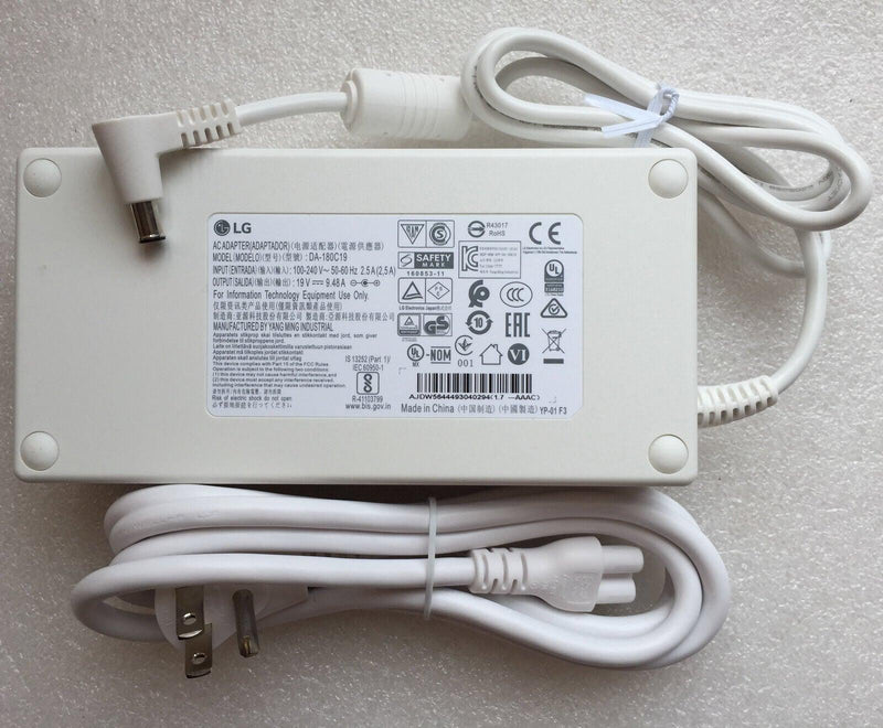 New Original LG 38UC99-W LCD Monitor DA-180C19 EAY64449304 19V 9.48A AC Adapter@