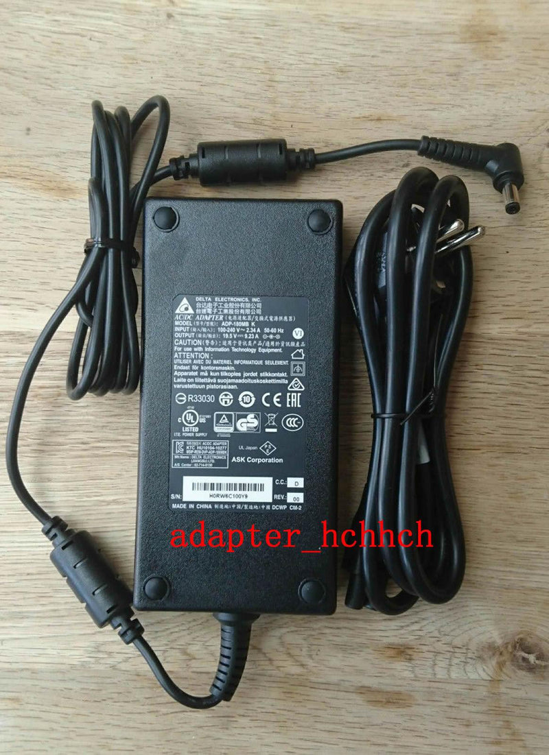 New Original OEM Delta 180W 19.5V AC Adapter for Clevo P950ER,P955ER ADP-180MB K