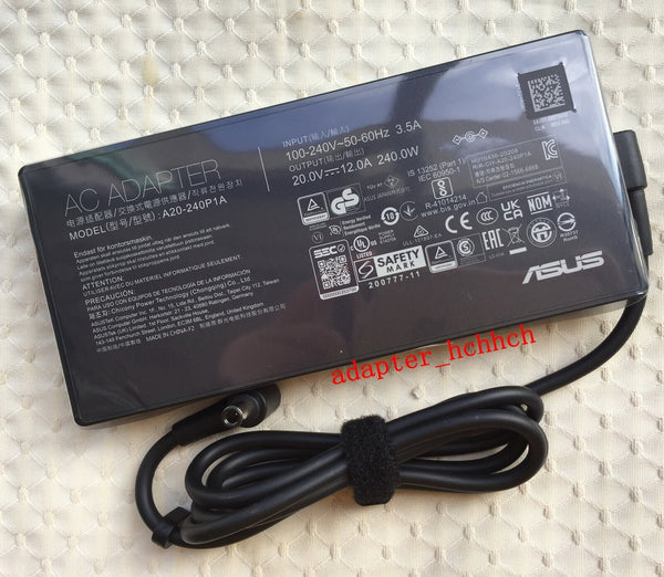 New Original ASUS Adapter for ProArt StudioBook H7600HM-XB76 A20-240P1A Notebook