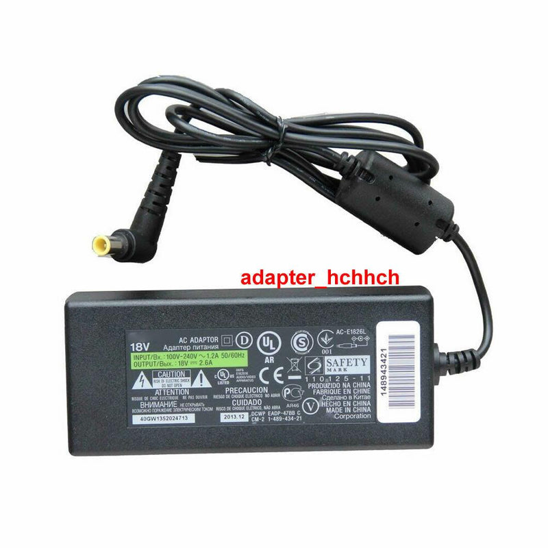 New Original Sony 18V 2.6A AC Adapter for Sony SRS-X7 Bluetooth Portable Speaker