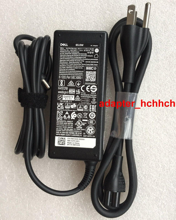 New Original Dell 65W Adapter&Cord for Dell Inspiron 16 5620/5625 Vostro 16-5620