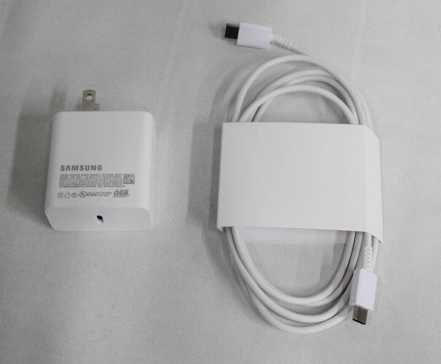 New Original Samsung EP-TA865&USB-C Cable Charge Galaxy Book3 Pro NP960QFG-KA2CA