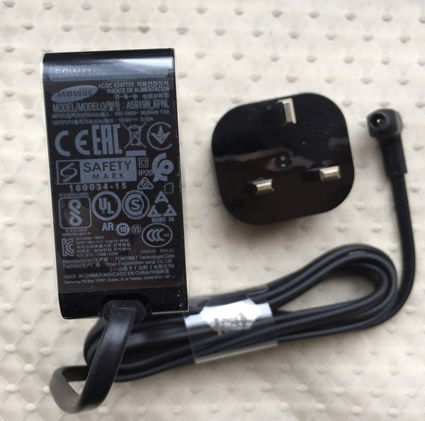 New Original Samsung A5919_KPNL UK PLUG 59W 19V AC Adapter Charger Power Supply@