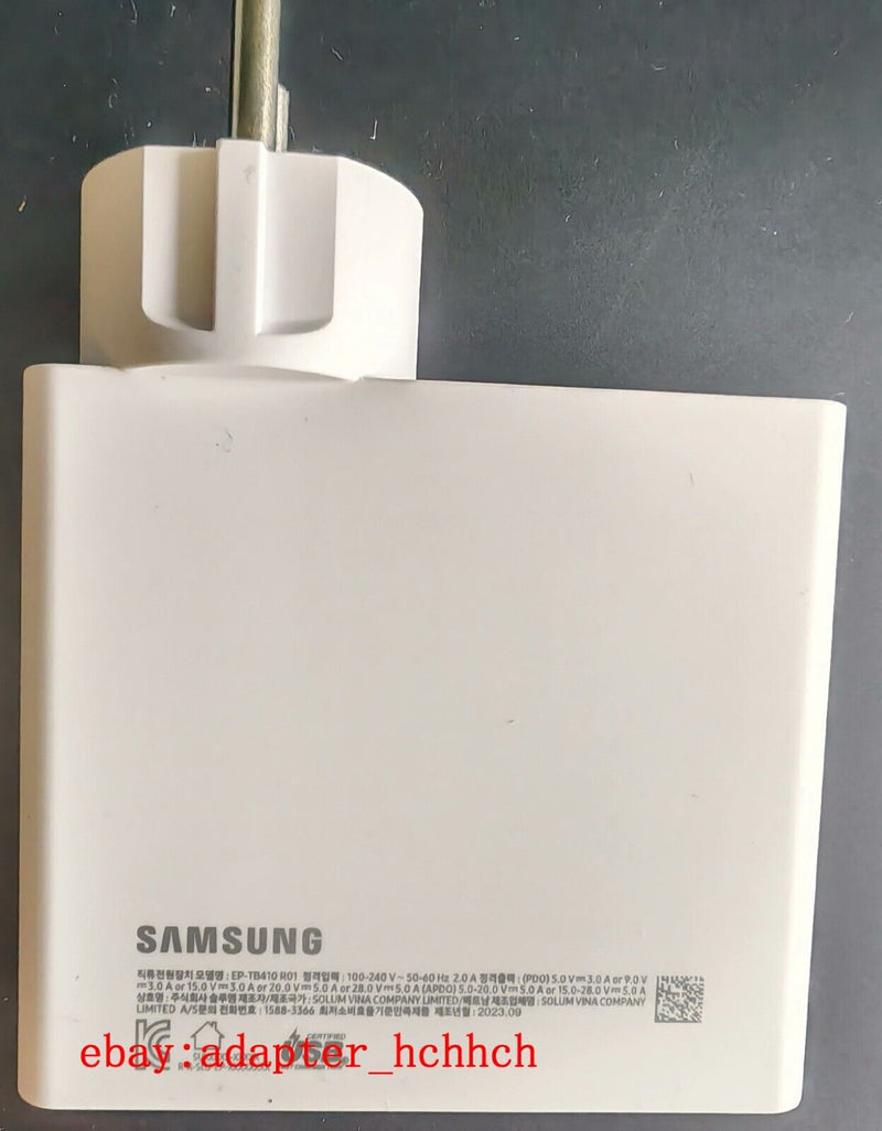 New Original Samsung Galaxy Book4 Ultra NP960XGL-XG1US EP-TB410 Fast Charging PC