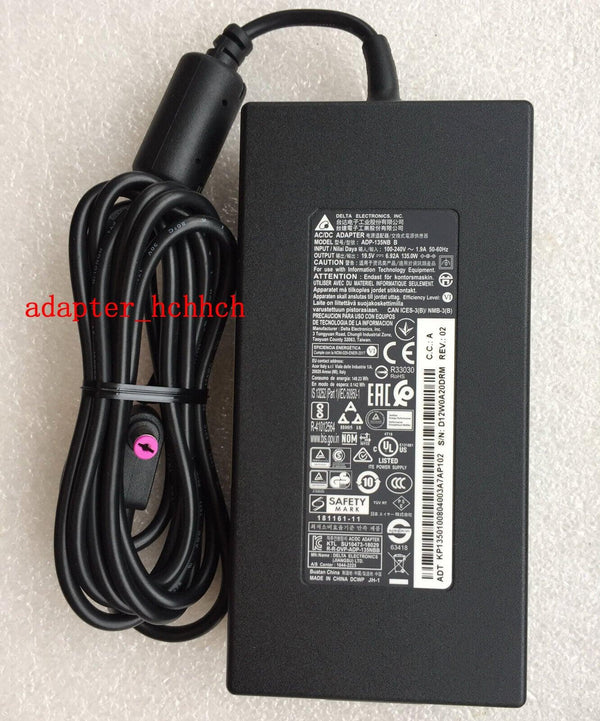 Original Delta 19.5V 6.92A AC Adapter for Acer Nitro 7 AN715-51-73BU ADP-135NB B