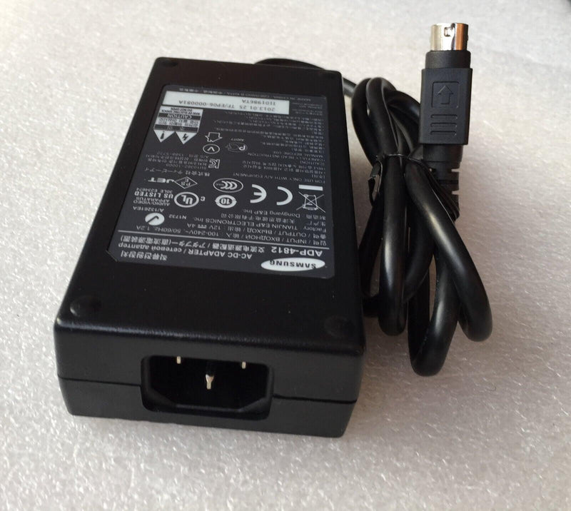 New Original Samsung ADP-4812 12V 4A 48W AC/DC Adapter&Cord Power Supply 4-Pin