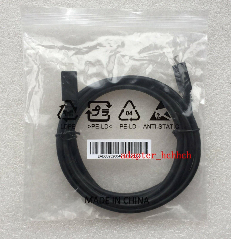 New Original LG EAD63932604 1.5m Black Assembly Cable for LG 34WN80C-B MONITOR@