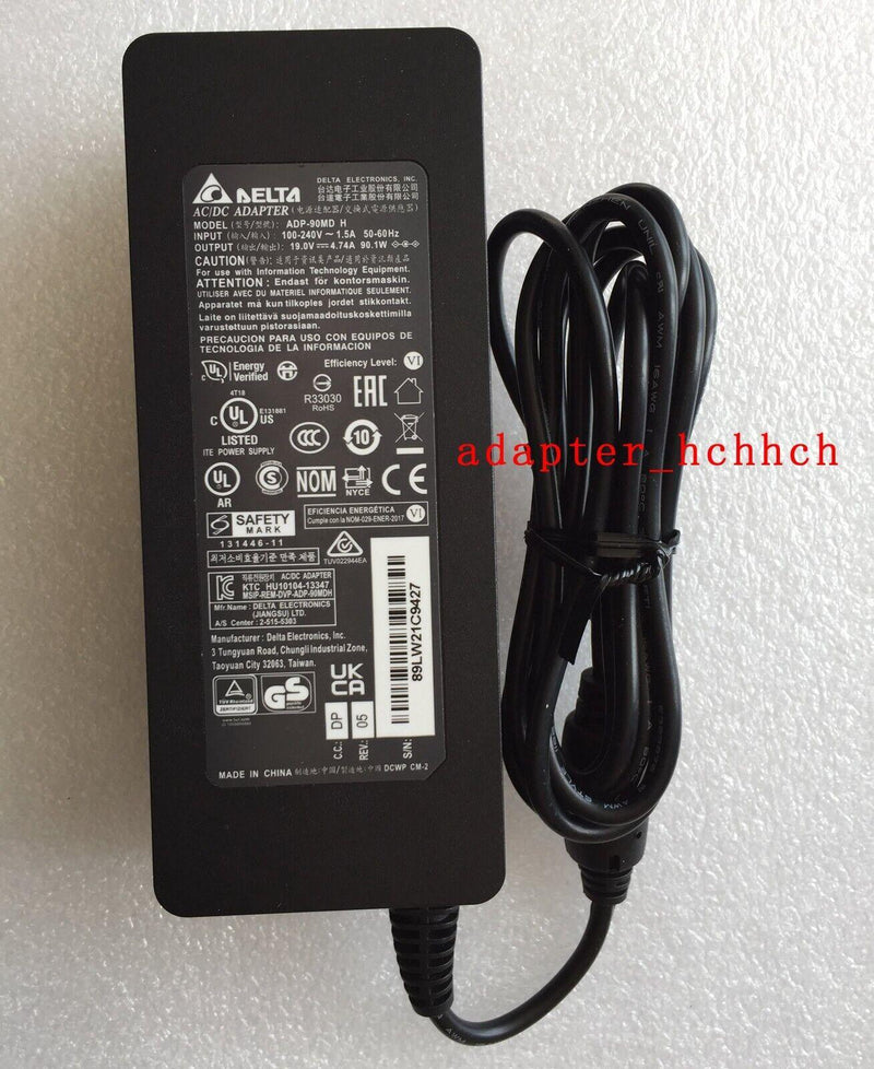 New Original Delta 19V 4.74A AC Adapter for Intel NUC10FNH/BXNUC10i3FNH6 Mini PC