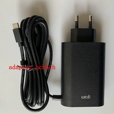 Original OEM LG Gram 65W Charger 17Z90Q-K.AAC7U1 17Z90Q-K.ADC9U1 17Z90Q-K.AAB8U1