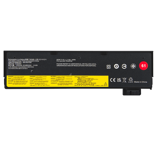 New Compatible Lenovo SB10K97579 SB10K97580 SB10K97581 SB10K97597 Battery 24WH