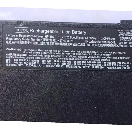 New Genuine HP ProBook 640 645 650 G4 Battery 48WH