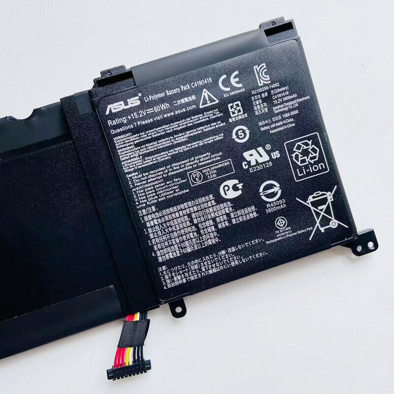 New Genuine Asus ZenBook 0B200-01250000 C41N1416 Battery 60WH