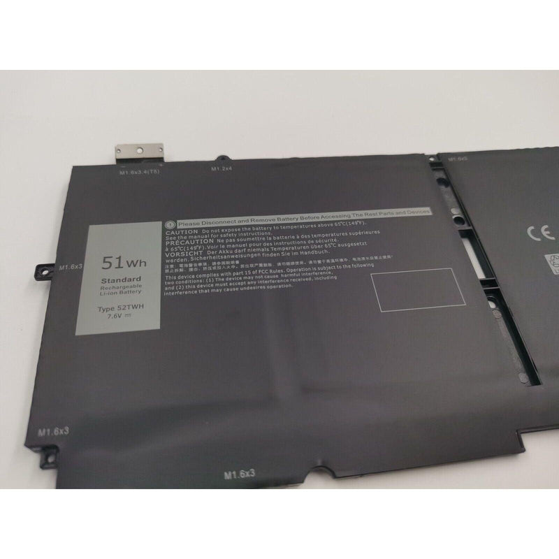 New Compatible Dell XPS 13 7390 2-In-1 Battery 51WH