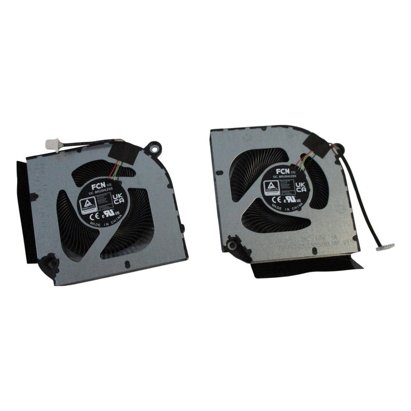 New Acer Nitro AN16-41 AN16-51 Left & Right Cooling Fan Set 23.QJLN7.004