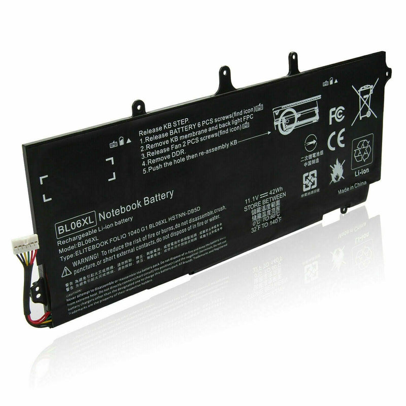 New Compatible HP EliteBook Folio 1040 G2 Battery 42WH