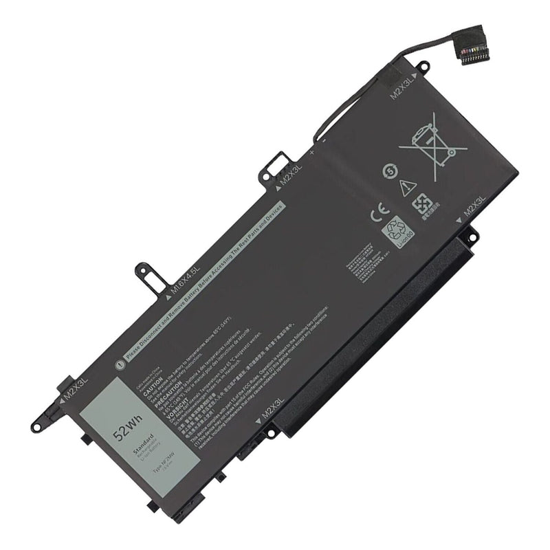 New Compatible Dell Latitude 9401 2-In-1 Battery 52WH