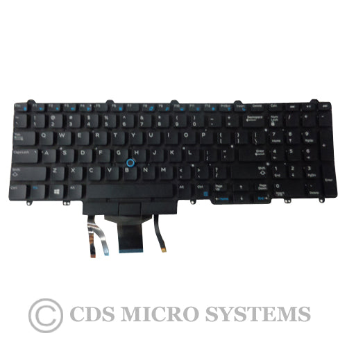 New Dell Latitude E5550 E5570 Precision 7710 Backlit Keyboard w/ Pointer & Buttons
