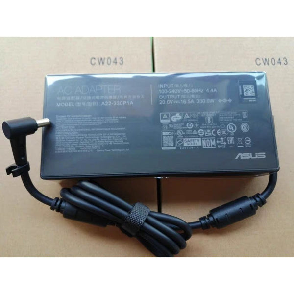 New Genuine Asus 0A001-01210000 A21-330P1A A22-330P1A ADP-330GB B AC Adapter Charger 330W 20V 16.54A 6.0x3.7mm