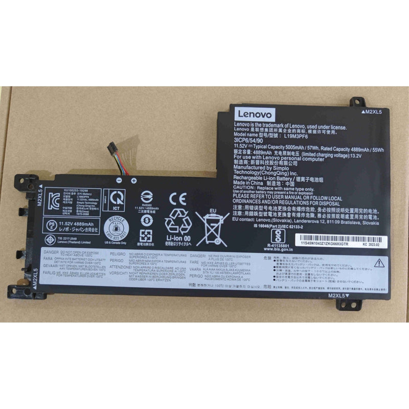 New Genuine Lenovo 5-15ARE05 Battery 57WH