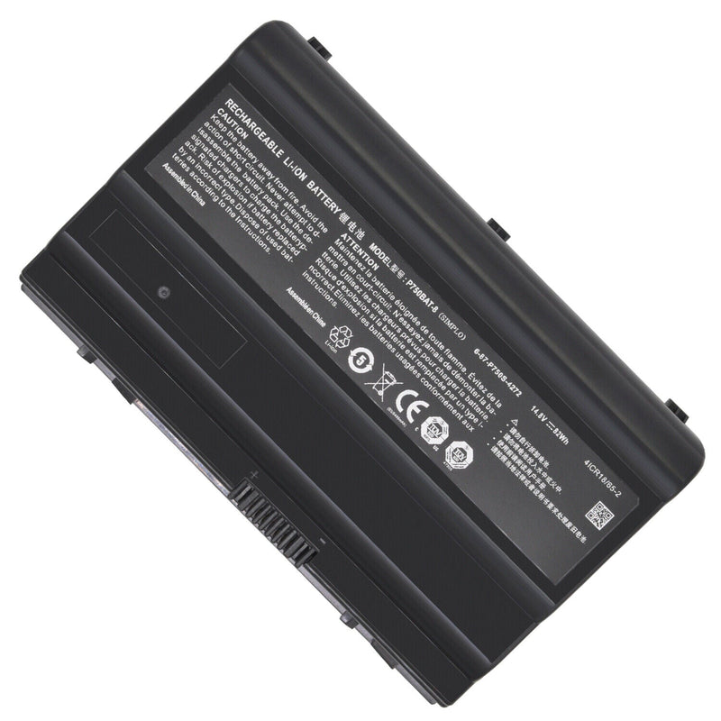 New Genuine Clevo P770ZM P7702M-G Battery 82WH