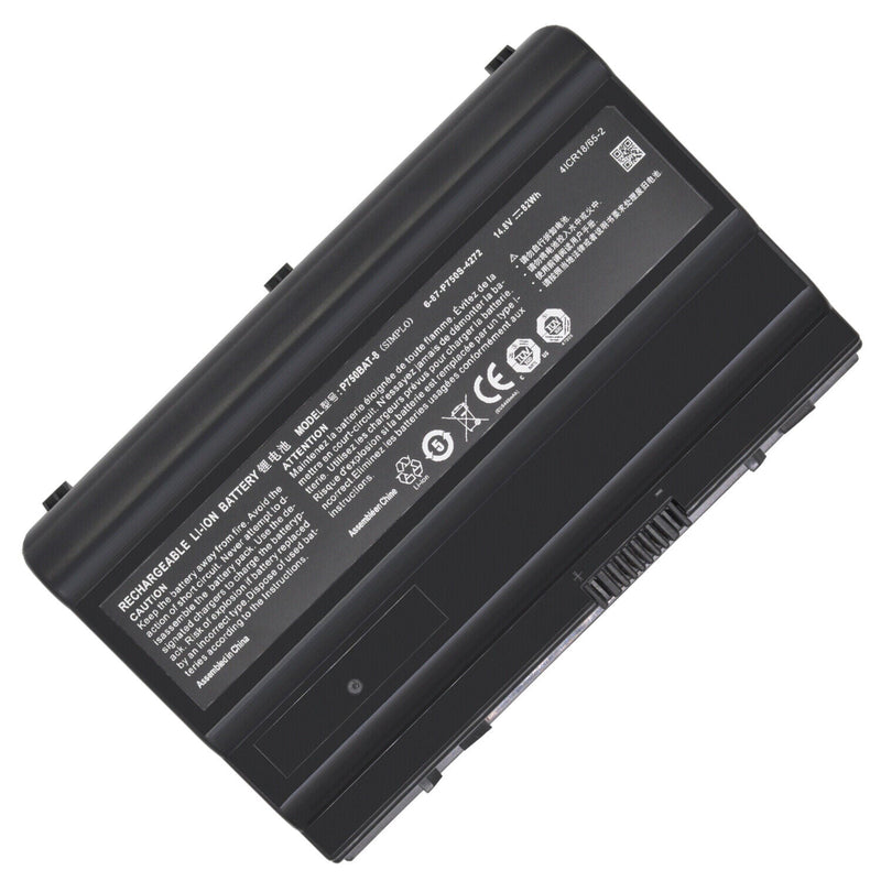 New Genuine Clevo P770ZM P7702M-G Battery 82WH