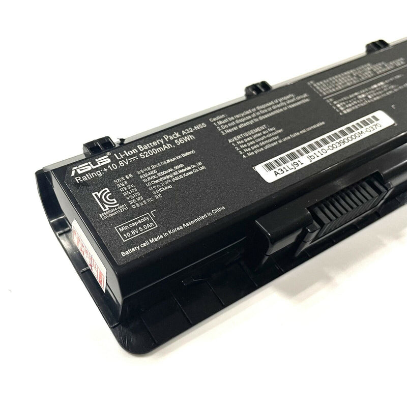 New Genuine Asus N75 N75E N75S N75SL N75SN N75SV Battery 56WH