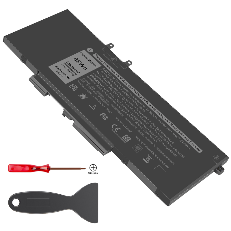 New Compatible Dell Inspiron 2-in-1 7590 7591 7791 Battery 68WH