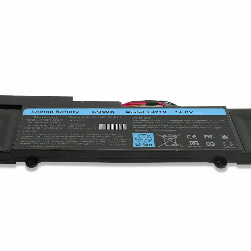 New Compatible Dell XPS 14 L421X Battery 69WH