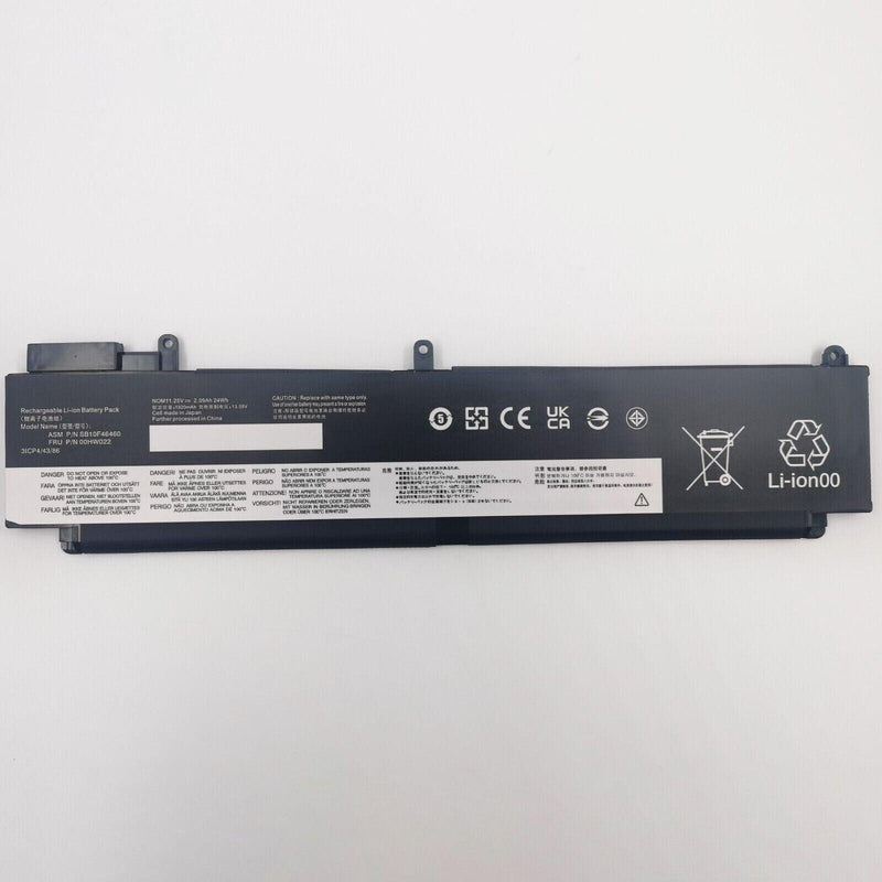 New Compatible Lenovo ThinkPad T460S T470S Battery 24WH