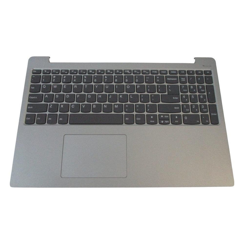 New Lenovo 5CB0R16743 Silver Palmrest w/ Keyboard & Touchpad *Round Adapter Plug