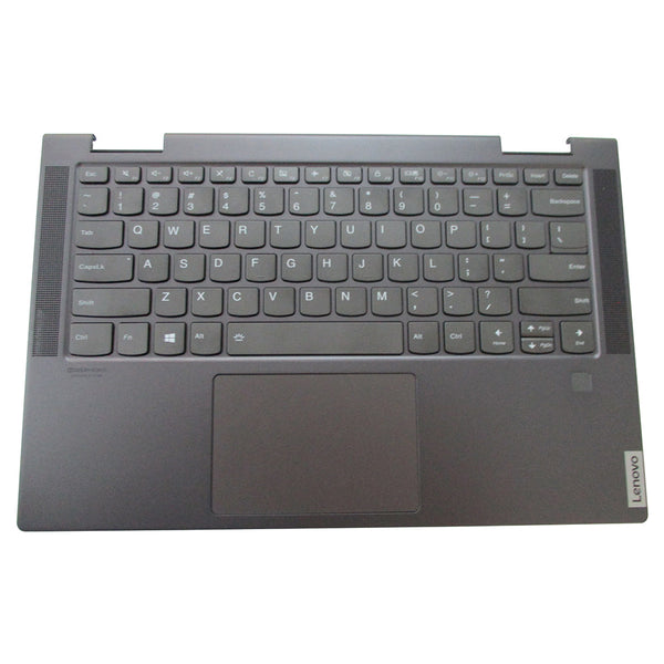New Lenovo Yoga C740-14IML 81TC Palmrest w/ Backlit Keyboard & Touchpad 5CB0U43959