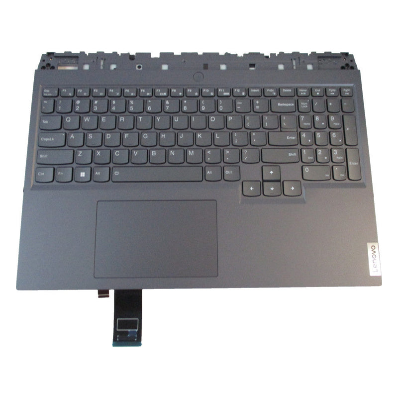 New Lenovo Legion 5 Pro 16ARH7 Palmrest RGB Backlit Keyboard & Touchpad 5CB1H71276