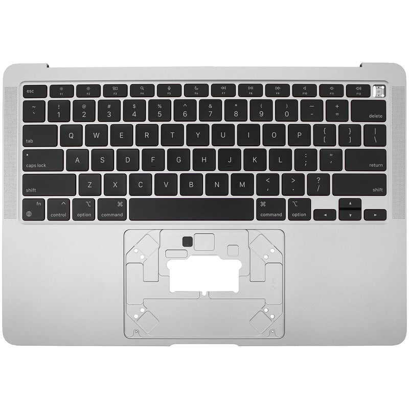 New Apple MacBook Air 13" M1 A2337 2020 Palmrest Top Case With Keyboard US English Silver 661-16833