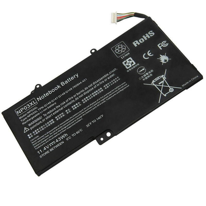 New Compatible HP TPN-Q146 TPN-Q148 TPN-Q149 Battery 43WH