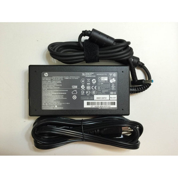 Genuine 120W AC Power Adapter Charger For HP OMEN 15-AX033DX 17-W033DX Gaming Laptop