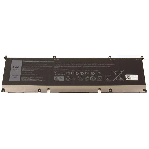 New Genuine Dell 069KF2 69KF2 70N2F M59JH Battery 86WH