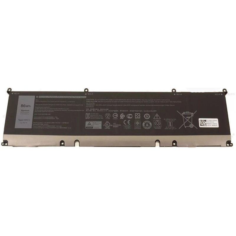 New Genuine Dell Precision 5550 5560 5570 Battery 86WH