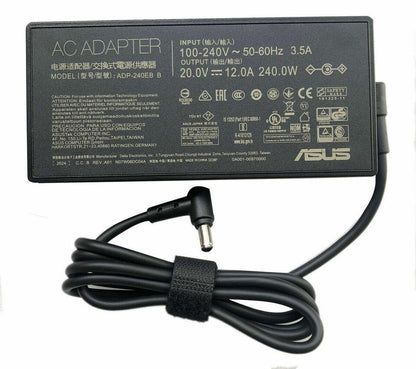 New Genuine Asus ROG Zephyrus GX701LV-DS76 GX701LV-HG025R GX701LV-HG027TS GX701LV-HG040TS AC Adapter Charger 240W