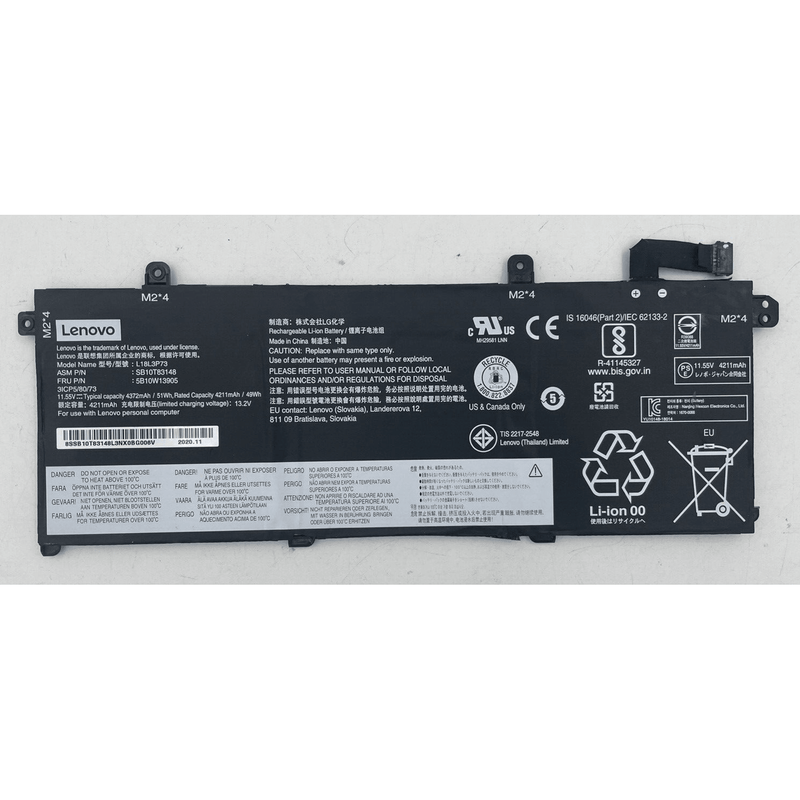 New Genuine Lenovo L18C3P71 L18L3P73 L18M3P73 L18M3P74 Battery 51WH