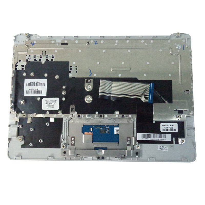 New Genuine HP Chromebook 11 G5,11-V Palmrest Keyboard & Touchpad 900818-001