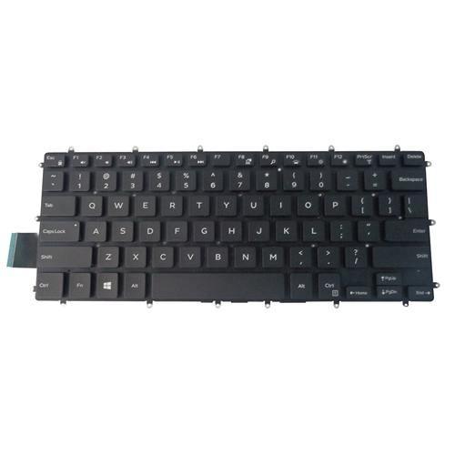 New Dell Inspiron 13 3379 7368 7370 7373 7375 7378 US English Backlit Keyboard H4XRJ