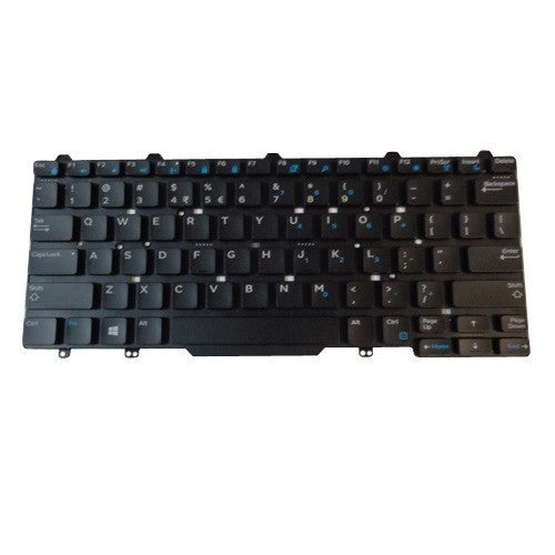 New Dell Latitude E5450 E5470 E7450 E7470 US English Keyboard Single Point