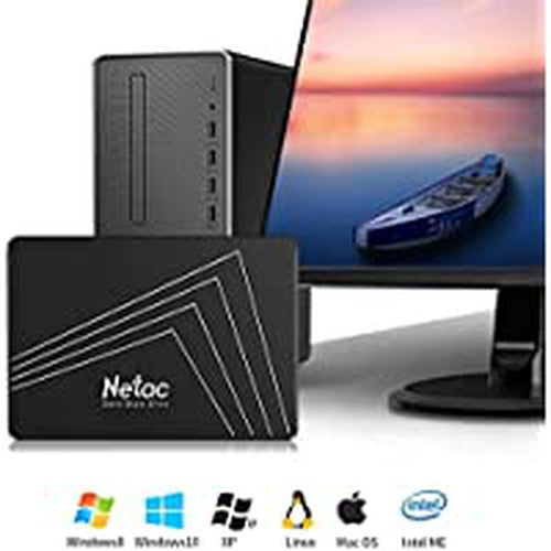 New Netac 960GB SSD 2.5" SATA III Internal Solid State Drive 6GB/s