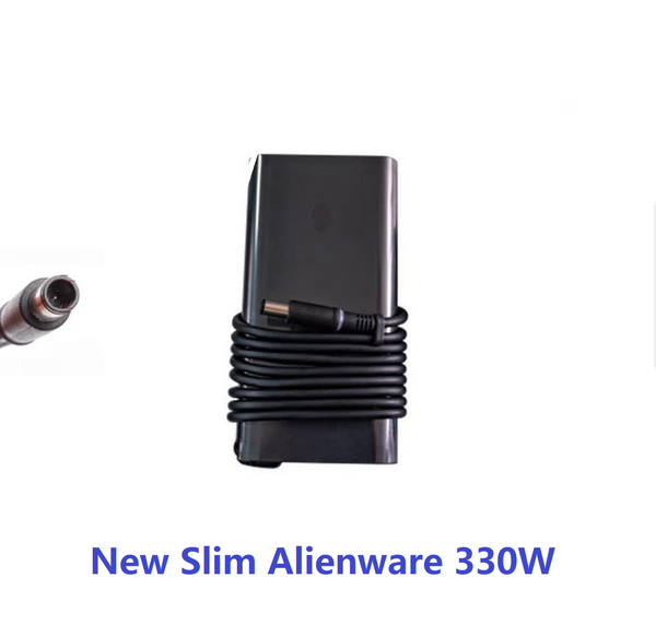 New DELL Slim 330W GaN AC Adapter Charger For Alienware X15 X17 R1 R2 GTX3080 HA330PM201