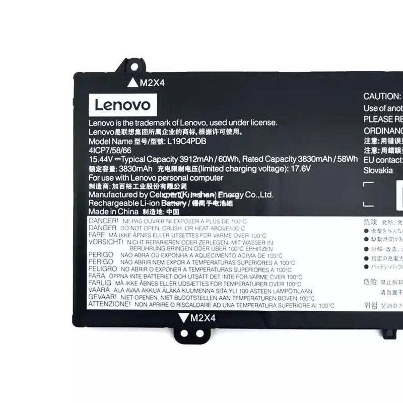 New Genuine Lenovo ThinkBook 14S Yoga ITL Battery 60WH